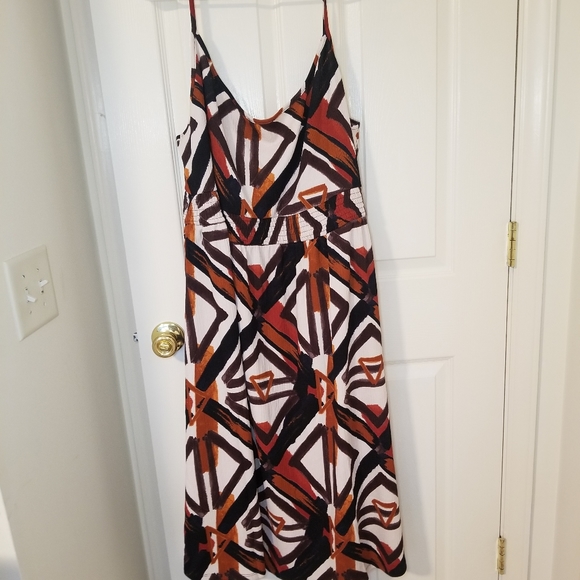 Francesca Smock Waist Tank Dress - NWT - 3X - Picture 1 of 7